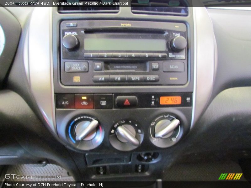 Everglade Green Metallic / Dark Charcoal 2004 Toyota RAV4 4WD