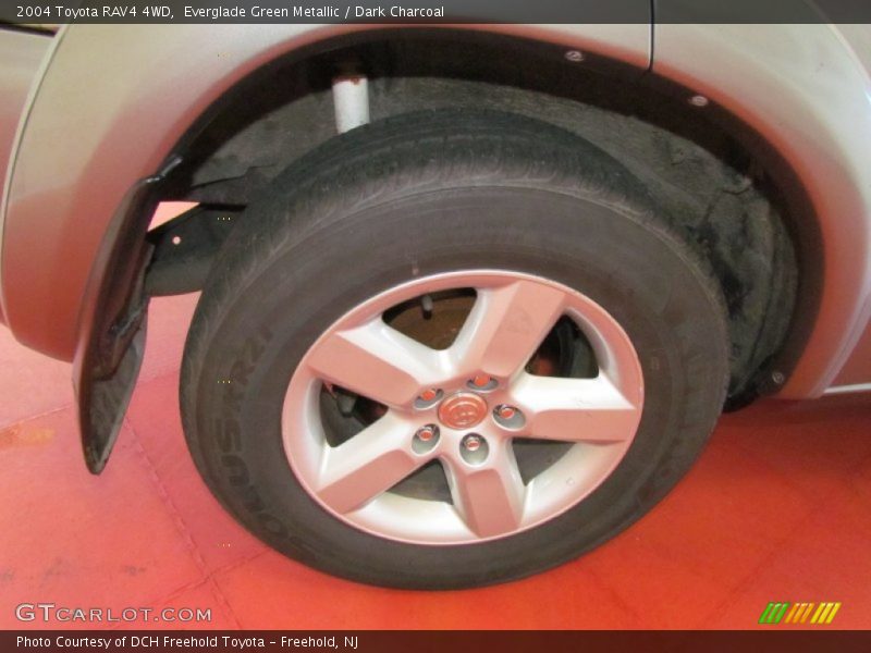 Everglade Green Metallic / Dark Charcoal 2004 Toyota RAV4 4WD