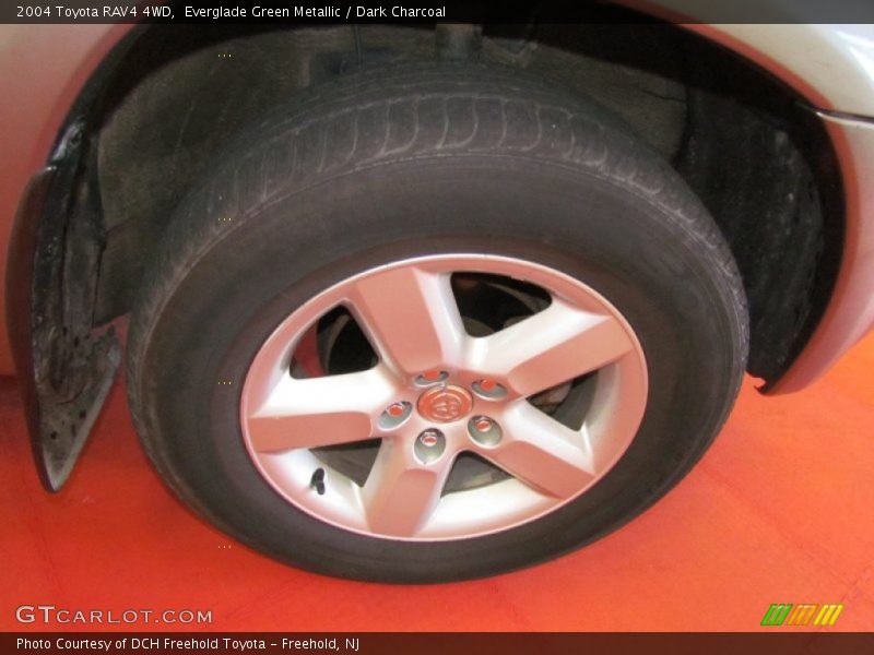 Everglade Green Metallic / Dark Charcoal 2004 Toyota RAV4 4WD