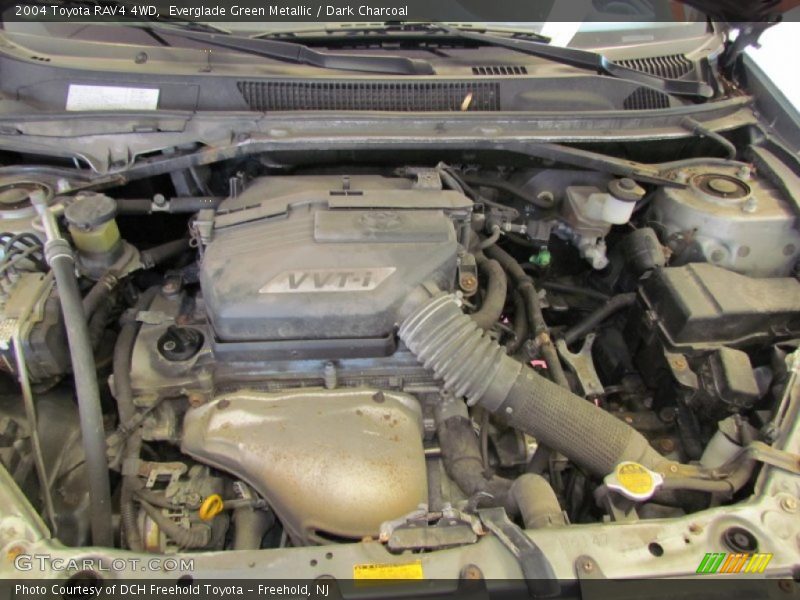 Everglade Green Metallic / Dark Charcoal 2004 Toyota RAV4 4WD
