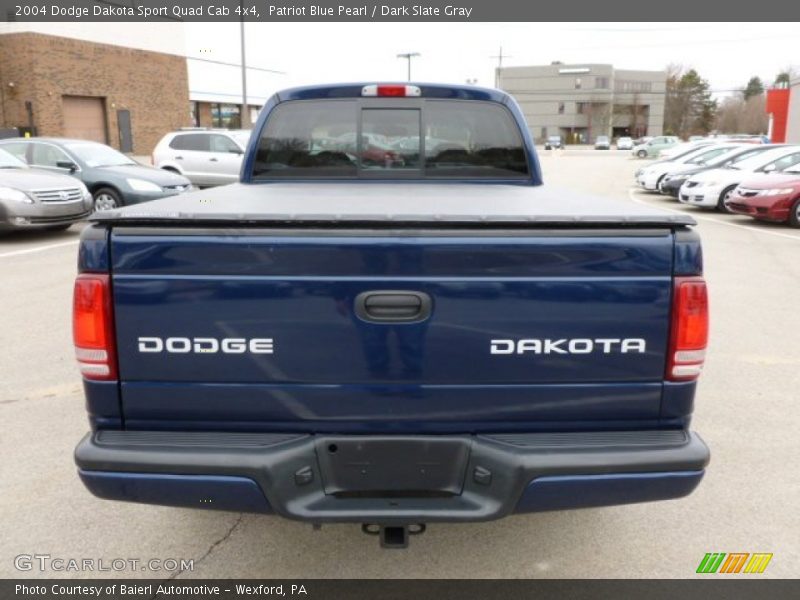 Patriot Blue Pearl / Dark Slate Gray 2004 Dodge Dakota Sport Quad Cab 4x4