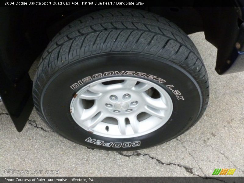 Patriot Blue Pearl / Dark Slate Gray 2004 Dodge Dakota Sport Quad Cab 4x4