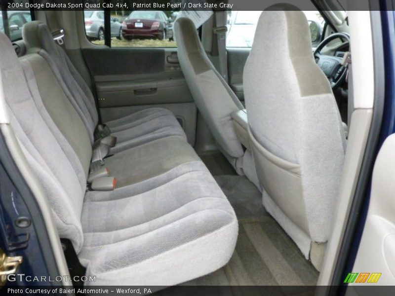 Patriot Blue Pearl / Dark Slate Gray 2004 Dodge Dakota Sport Quad Cab 4x4