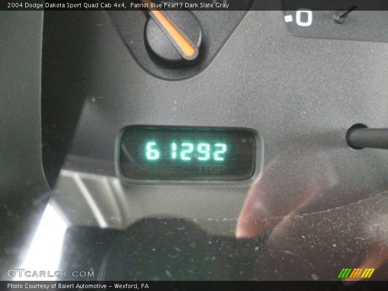 Patriot Blue Pearl / Dark Slate Gray 2004 Dodge Dakota Sport Quad Cab 4x4