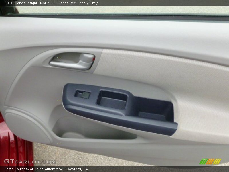 Tango Red Pearl / Gray 2010 Honda Insight Hybrid LX