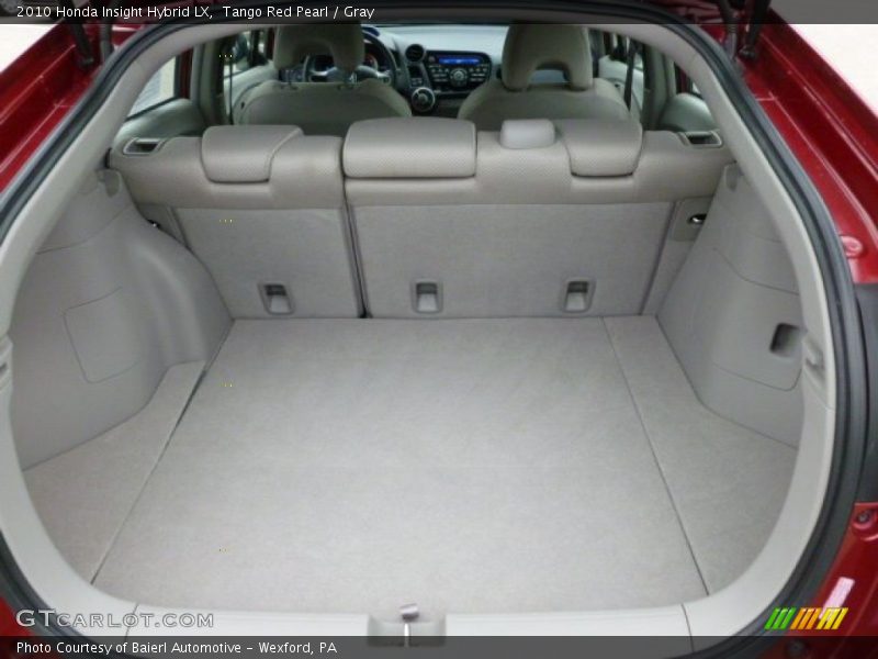 Tango Red Pearl / Gray 2010 Honda Insight Hybrid LX