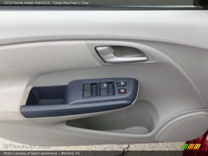 Tango Red Pearl / Gray 2010 Honda Insight Hybrid LX