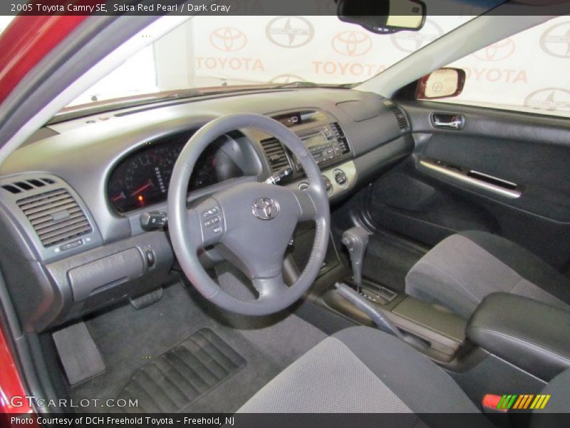 Salsa Red Pearl / Dark Gray 2005 Toyota Camry SE