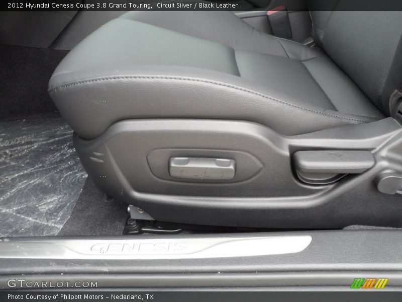 Front Seat of 2012 Genesis Coupe 3.8 Grand Touring