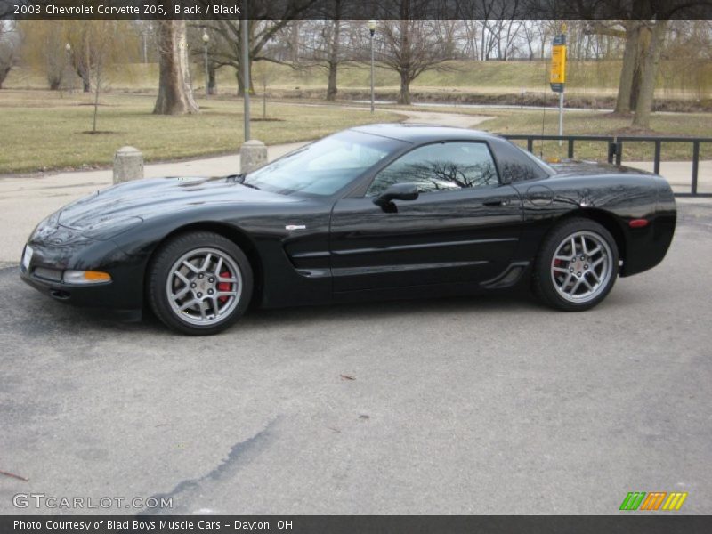  2003 Corvette Z06 Black