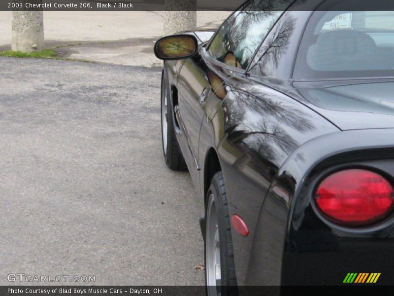 Black / Black 2003 Chevrolet Corvette Z06