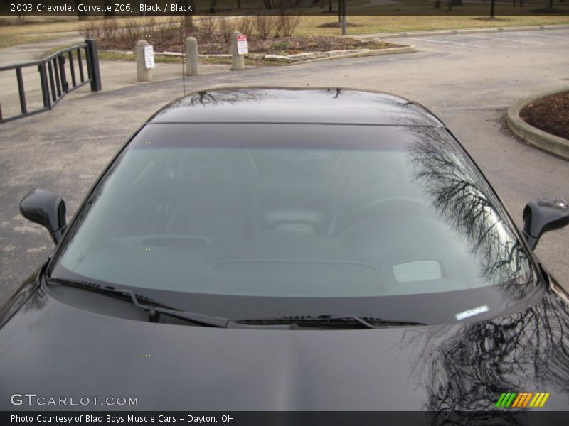 Black / Black 2003 Chevrolet Corvette Z06