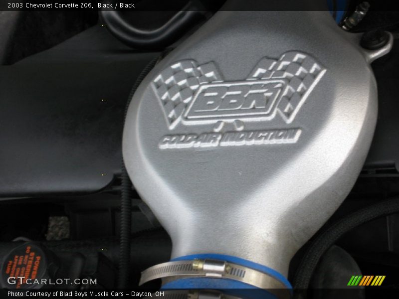 Black / Black 2003 Chevrolet Corvette Z06