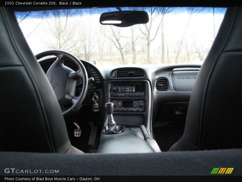 Black / Black 2003 Chevrolet Corvette Z06