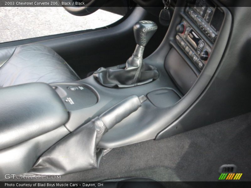 Black / Black 2003 Chevrolet Corvette Z06