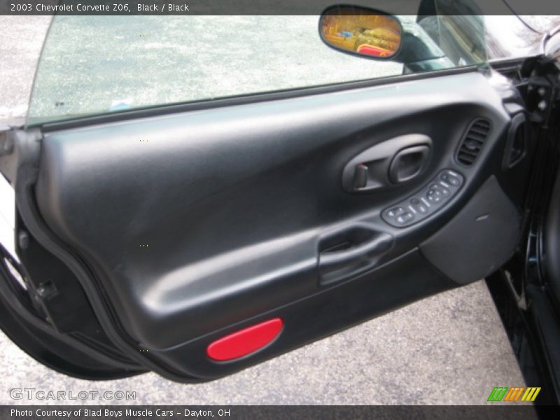 Black / Black 2003 Chevrolet Corvette Z06