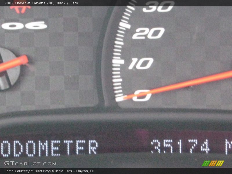 Black / Black 2003 Chevrolet Corvette Z06