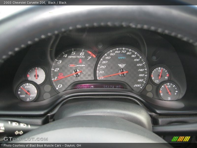  2003 Corvette Z06 Z06 Gauges
