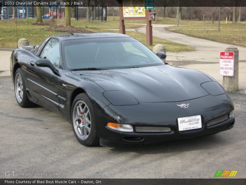 Front 3/4 View of 2003 Corvette Z06
