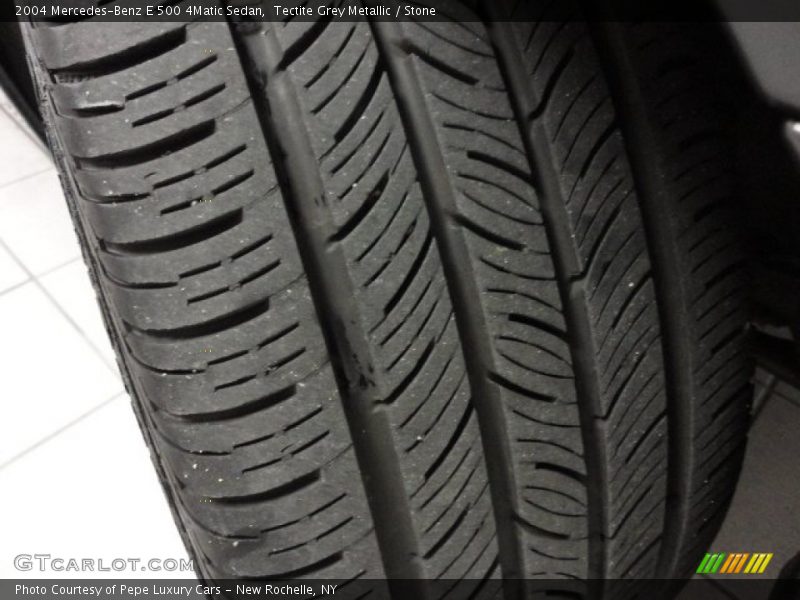 Tectite Grey Metallic / Stone 2004 Mercedes-Benz E 500 4Matic Sedan