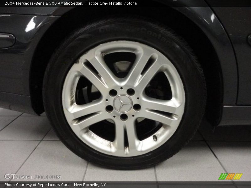 Tectite Grey Metallic / Stone 2004 Mercedes-Benz E 500 4Matic Sedan