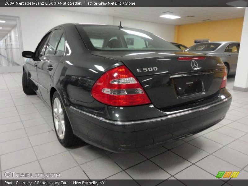 Tectite Grey Metallic / Stone 2004 Mercedes-Benz E 500 4Matic Sedan