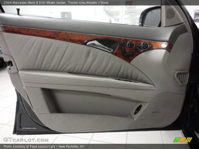 Tectite Grey Metallic / Stone 2004 Mercedes-Benz E 500 4Matic Sedan