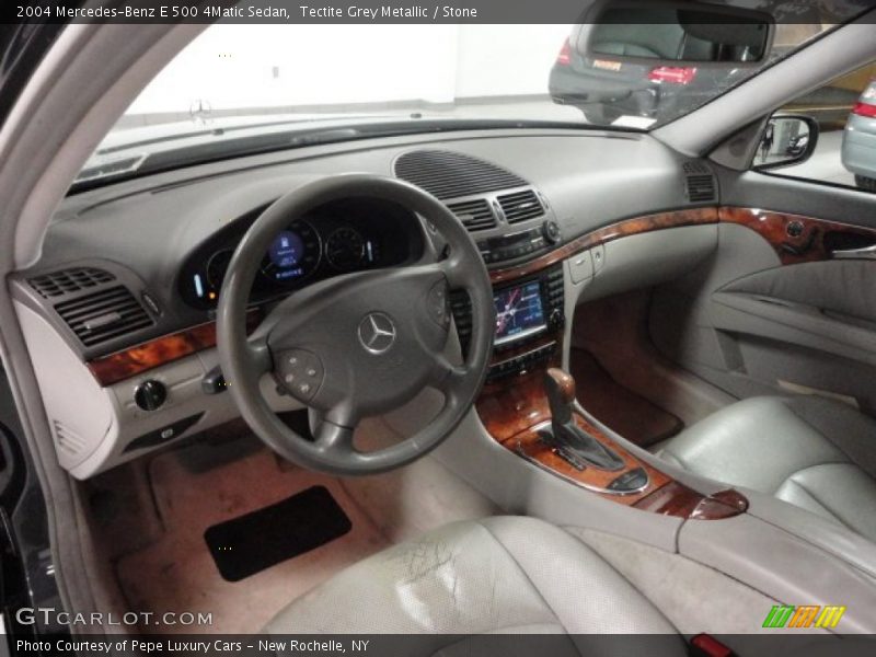 Tectite Grey Metallic / Stone 2004 Mercedes-Benz E 500 4Matic Sedan