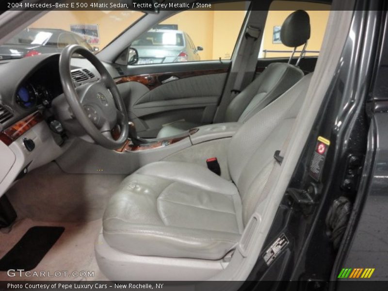 Tectite Grey Metallic / Stone 2004 Mercedes-Benz E 500 4Matic Sedan