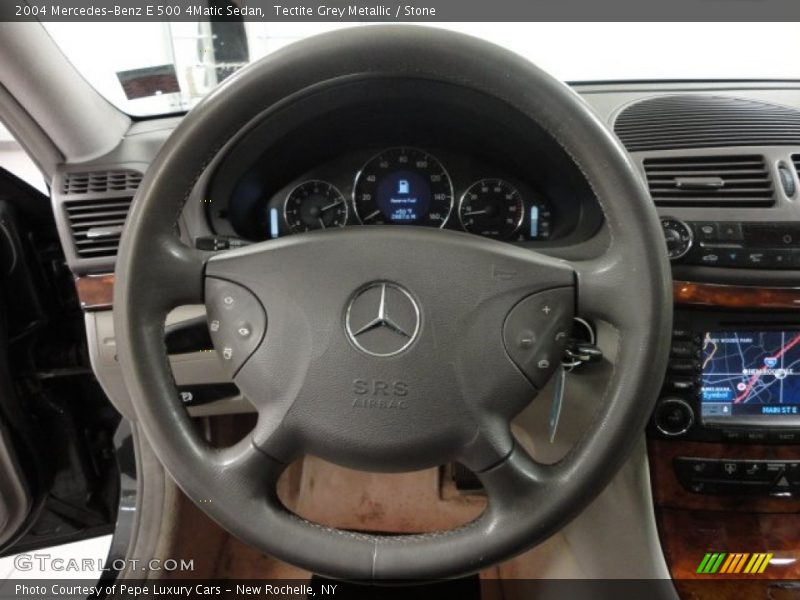 Tectite Grey Metallic / Stone 2004 Mercedes-Benz E 500 4Matic Sedan