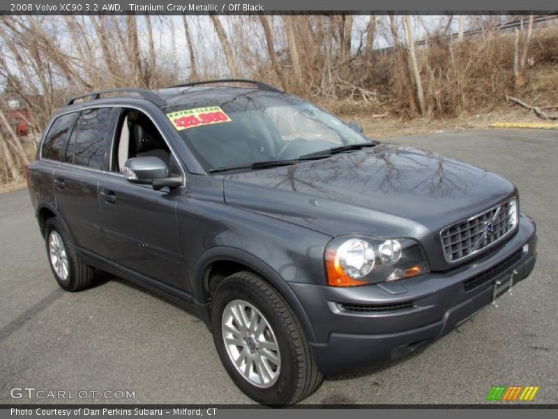 Titanium Gray Metallic / Off Black 2008 Volvo XC90 3.2 AWD