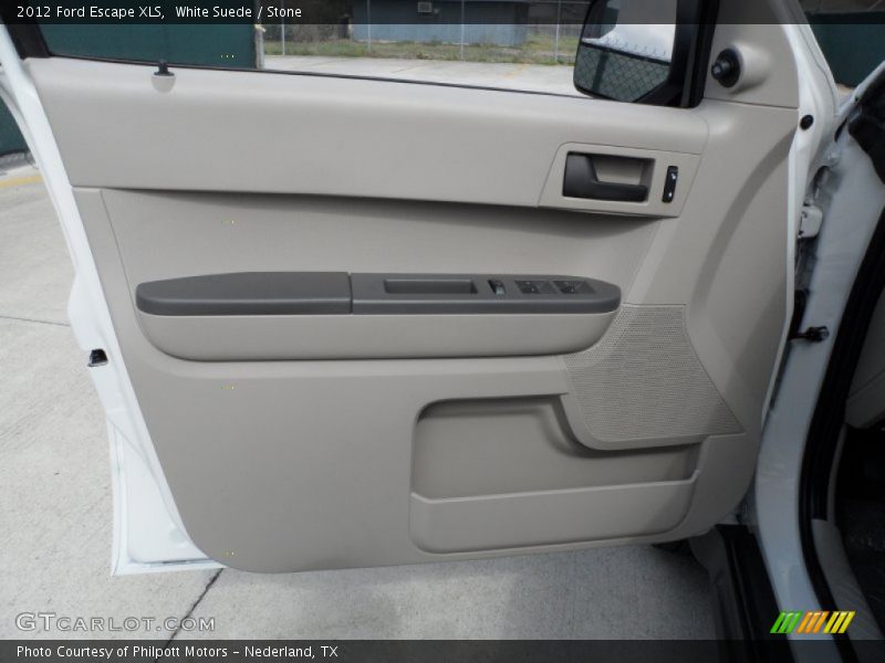 White Suede / Stone 2012 Ford Escape XLS