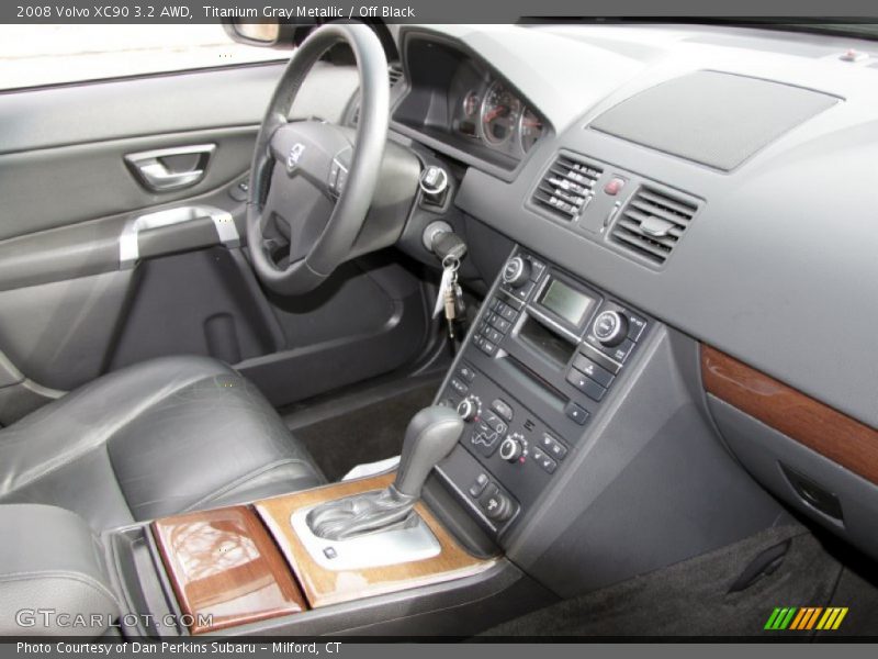 Titanium Gray Metallic / Off Black 2008 Volvo XC90 3.2 AWD