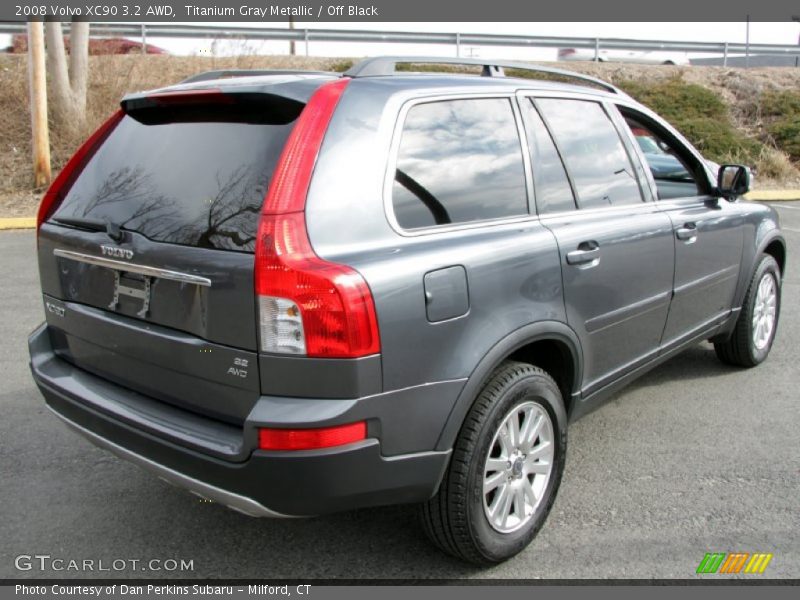 Titanium Gray Metallic / Off Black 2008 Volvo XC90 3.2 AWD