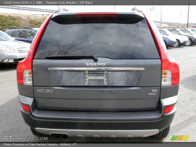Titanium Gray Metallic / Off Black 2008 Volvo XC90 3.2 AWD