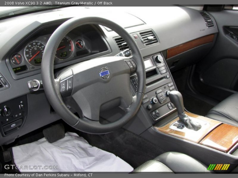 Titanium Gray Metallic / Off Black 2008 Volvo XC90 3.2 AWD