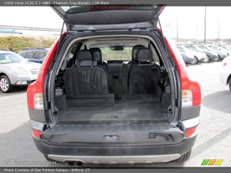 Titanium Gray Metallic / Off Black 2008 Volvo XC90 3.2 AWD