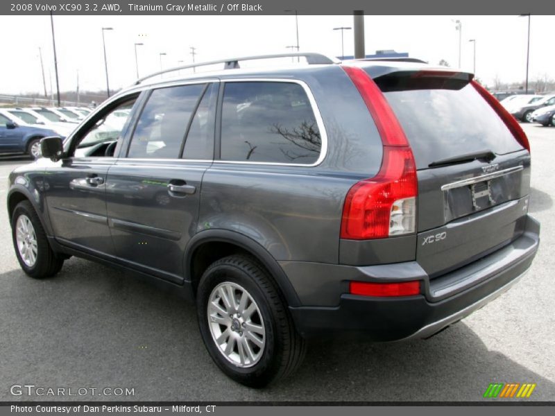 Titanium Gray Metallic / Off Black 2008 Volvo XC90 3.2 AWD