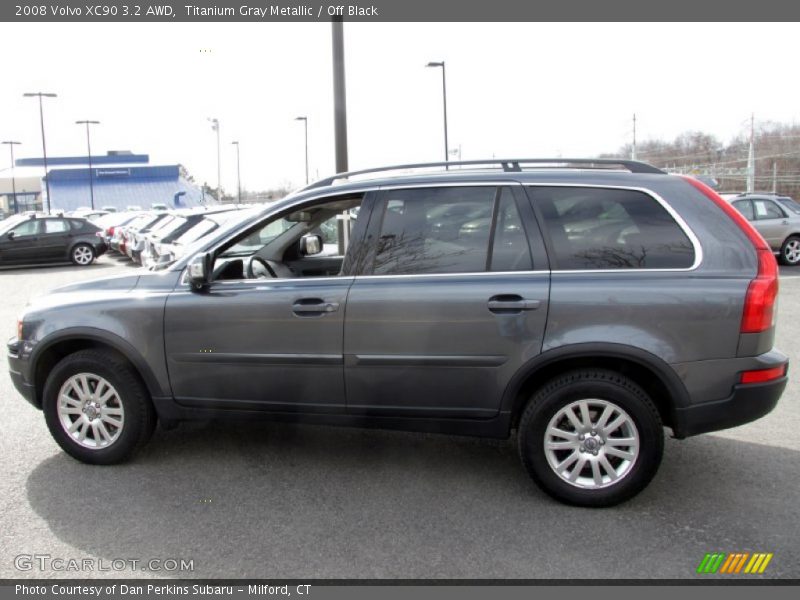 Titanium Gray Metallic / Off Black 2008 Volvo XC90 3.2 AWD