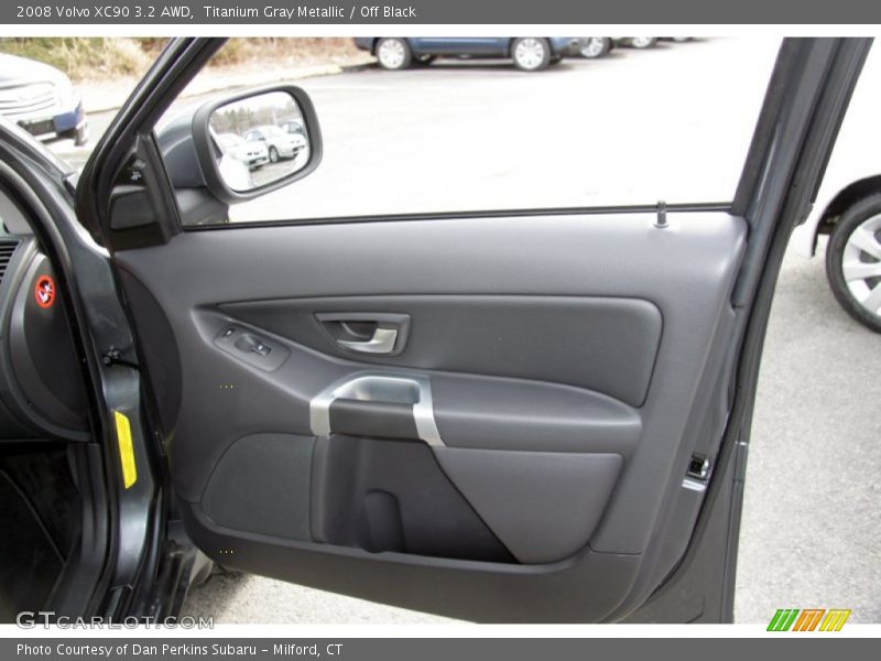 Titanium Gray Metallic / Off Black 2008 Volvo XC90 3.2 AWD