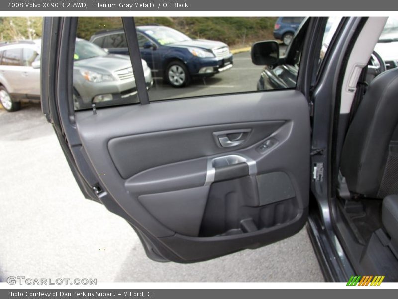Titanium Gray Metallic / Off Black 2008 Volvo XC90 3.2 AWD
