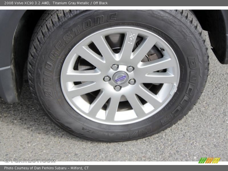 Titanium Gray Metallic / Off Black 2008 Volvo XC90 3.2 AWD