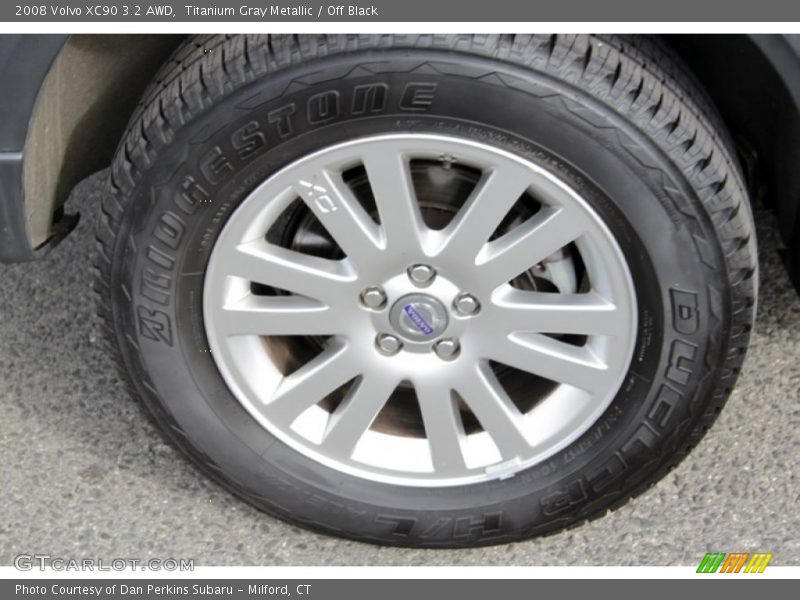 Titanium Gray Metallic / Off Black 2008 Volvo XC90 3.2 AWD