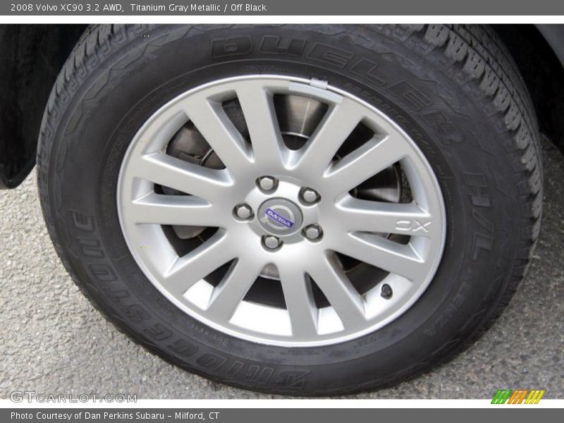 Titanium Gray Metallic / Off Black 2008 Volvo XC90 3.2 AWD