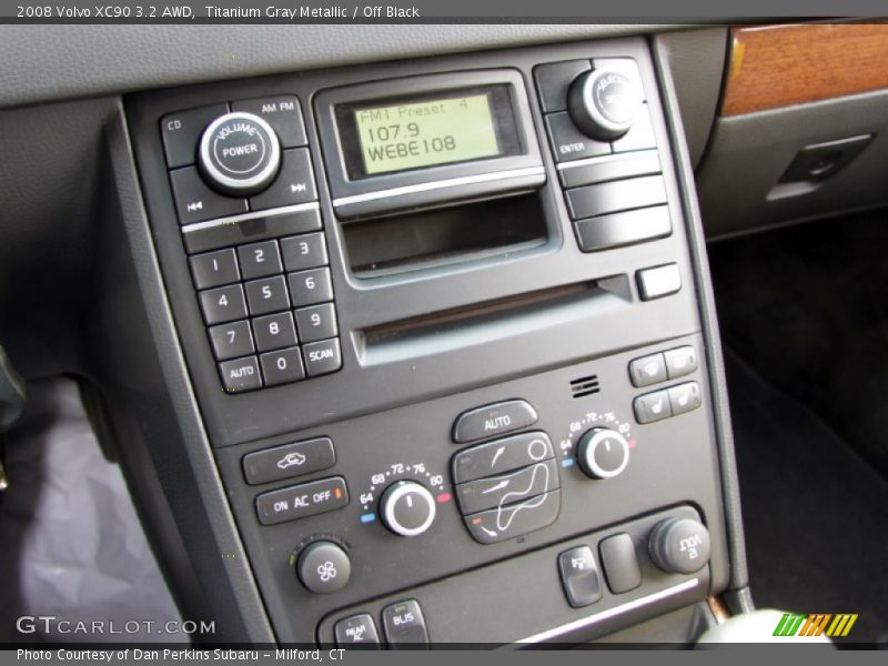 Titanium Gray Metallic / Off Black 2008 Volvo XC90 3.2 AWD