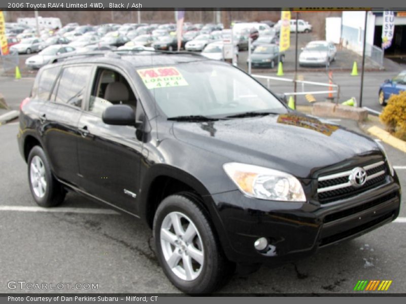 Black / Ash 2006 Toyota RAV4 Limited 4WD
