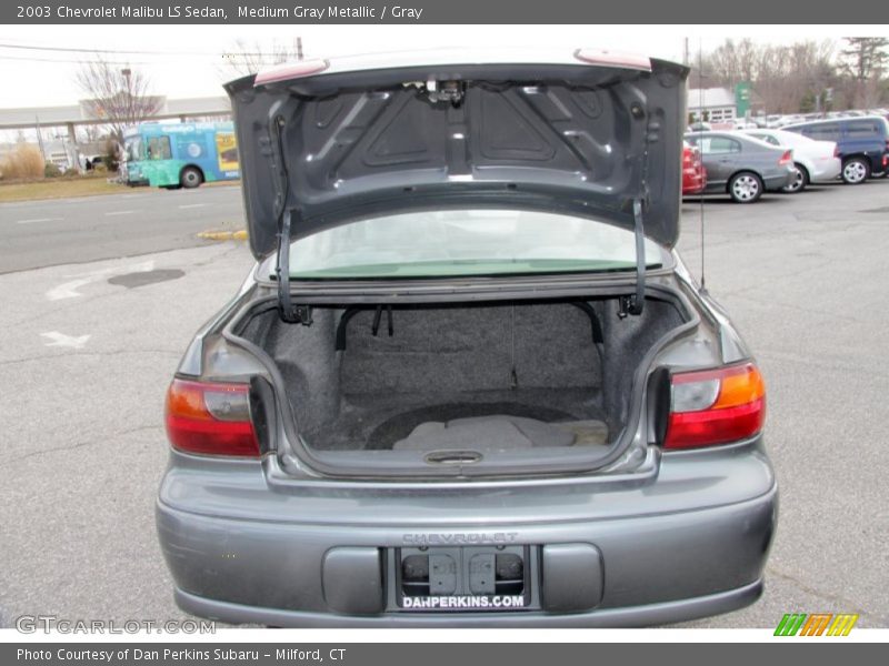 Medium Gray Metallic / Gray 2003 Chevrolet Malibu LS Sedan