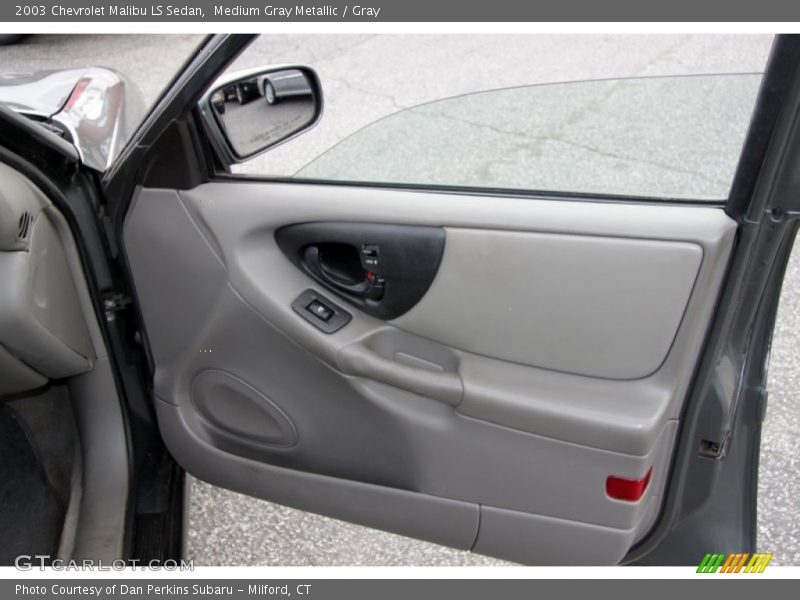 Medium Gray Metallic / Gray 2003 Chevrolet Malibu LS Sedan