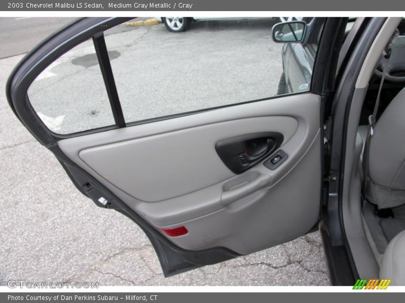 Medium Gray Metallic / Gray 2003 Chevrolet Malibu LS Sedan