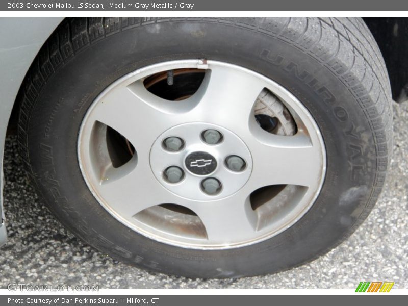 Medium Gray Metallic / Gray 2003 Chevrolet Malibu LS Sedan
